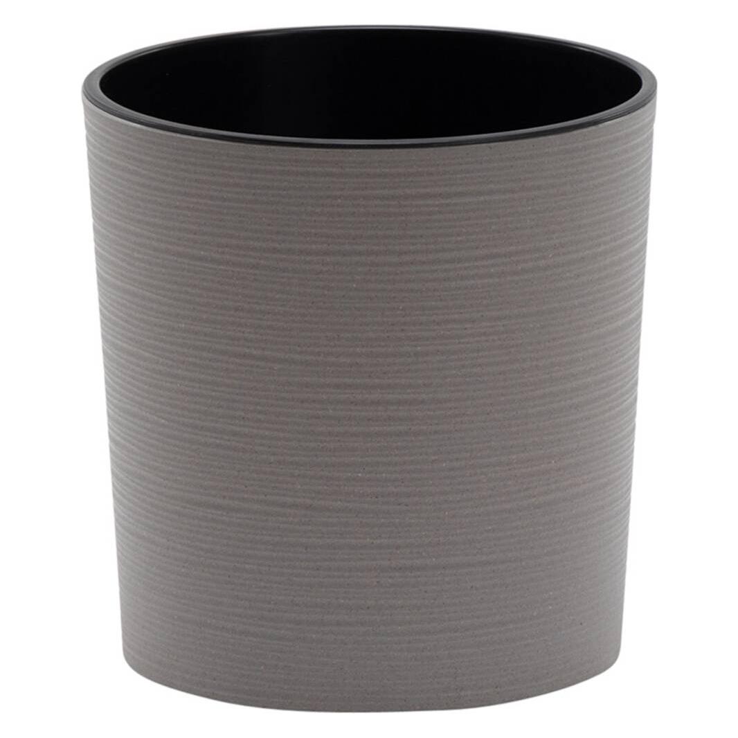 Siena Garden Pflanzgefäss ECO Lens grau Ø 25x25,5 cm (25 x 25.50 cm) (843_27)