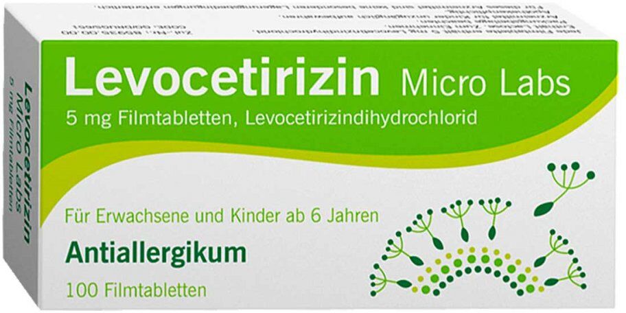 Levocetirizin Micro Labs 5 mg Filmtabletten