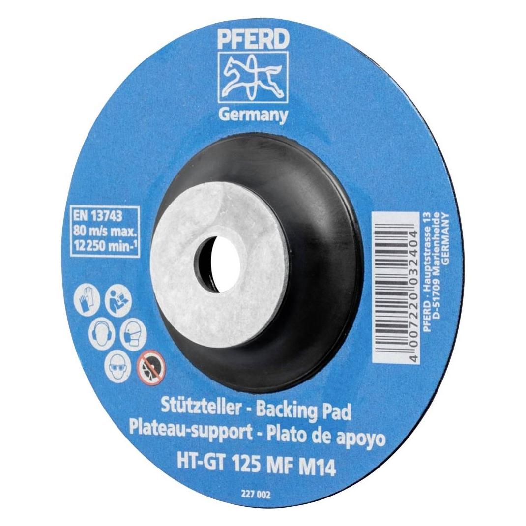 Pferd Heat-resistant pad for fibre discs HT-GT125 MF M14 (HT-GT 125 MF M14)