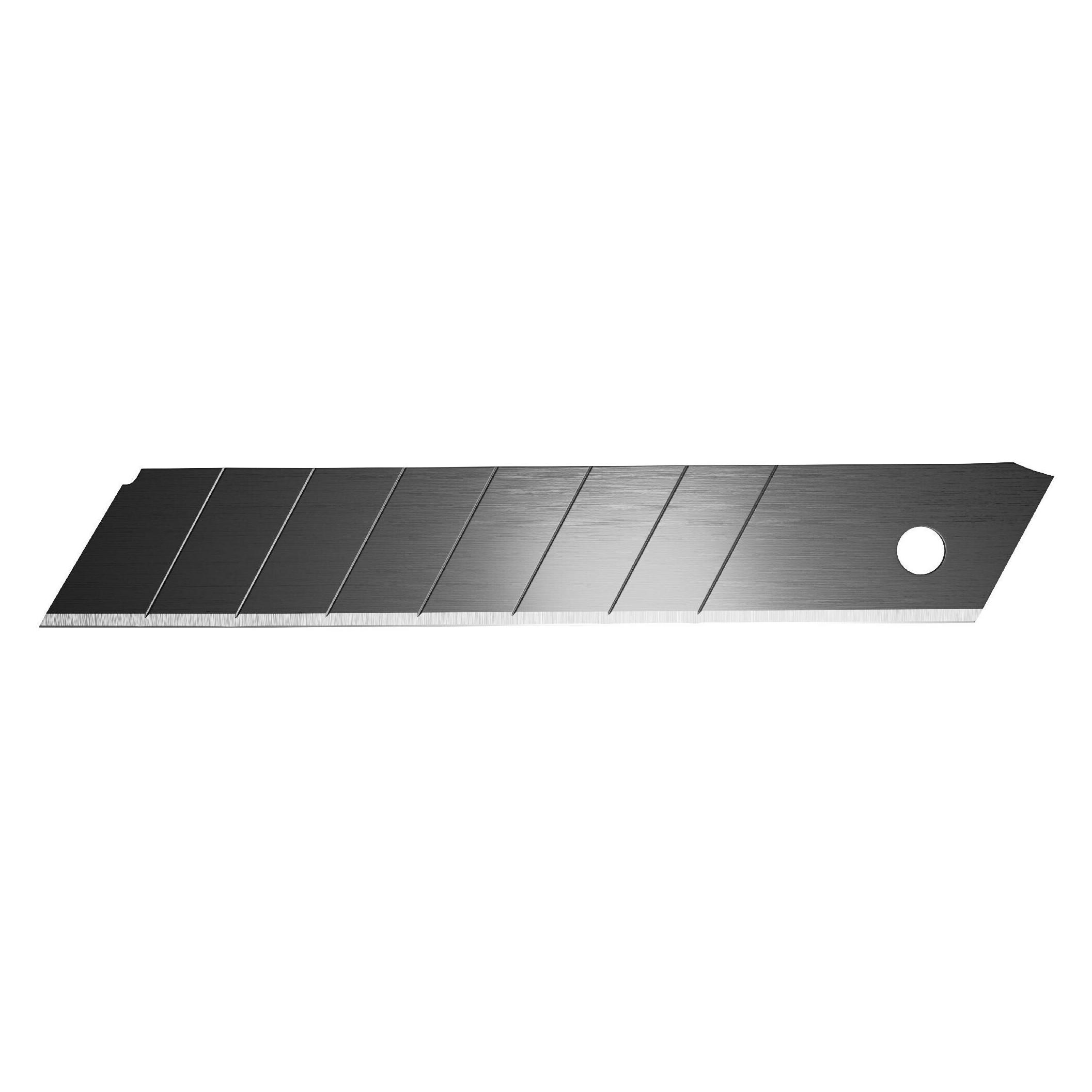 Hansa 10 Ersatzklingen Cuttermesser-Klingen schwarz 18 mm (Ersatzklinge) (41-1311.702)