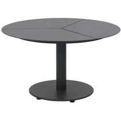 Gartencouchtisch Peace aus Aluminium - 80x80x46 cm, Anthrazit