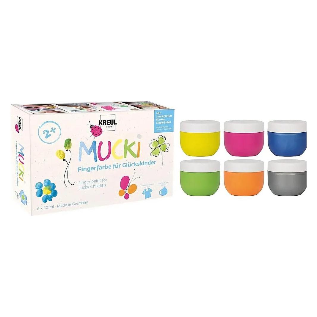 Kreul Mucki Fingerfarbe für Glückskinder (50 ml) (H25 1256947)