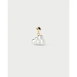 PD PAOLA - ANHÄNGER - CHARM - Wolke - gold silber