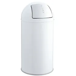 helit Abfalleimer 50 L »the dome« weiß, 36.2x75 cm