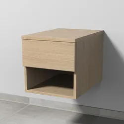 Sanipa Anbau-/Solitärschrank 2morrow (P1350) 340x350x520 Eiche-Nordic, P135048 P135048