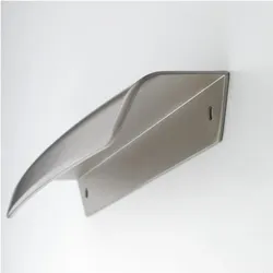 Furnipart, Möbelgriff, Wow Griffleiste B 320mm Griff Schubladengriff ZN Edelstahl Effekt