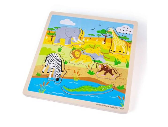 Geluidspuzzels - Safari