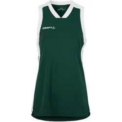 CRAFT Basket 2.0 Contrast Basketballtrikot Damen 639W - forest/contrast white L