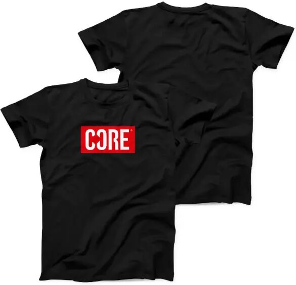 T-shirt CORE Stamp Logo (9-11 - Red Logo)