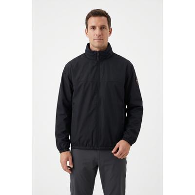 Windbreaker NAPAPIJRI, Herren, Gr. M, schwarz (schwarz beauty), Obermaterial: 100% Polyester, normal, Jacken Windbreaker, mit Reißverschluss, aus Polyester, normaler Schnitt