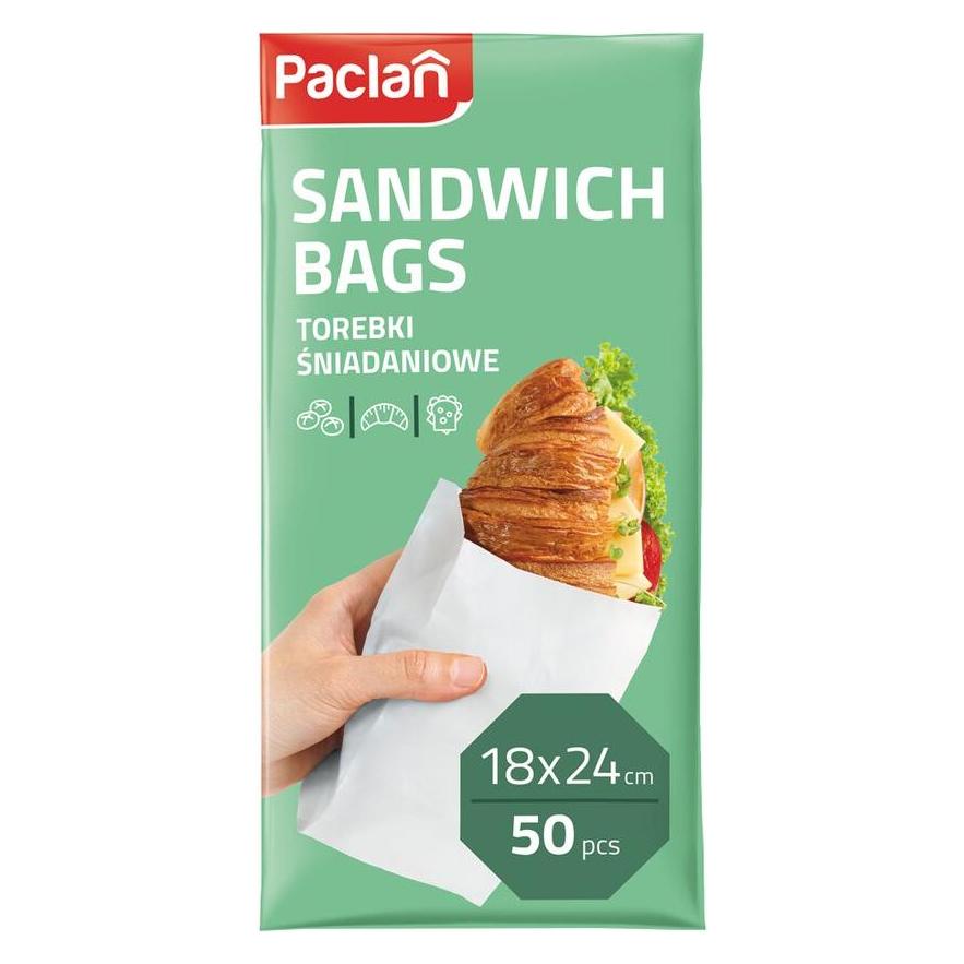 Paclan Paper Sandwich Bag (50x) (04238910)