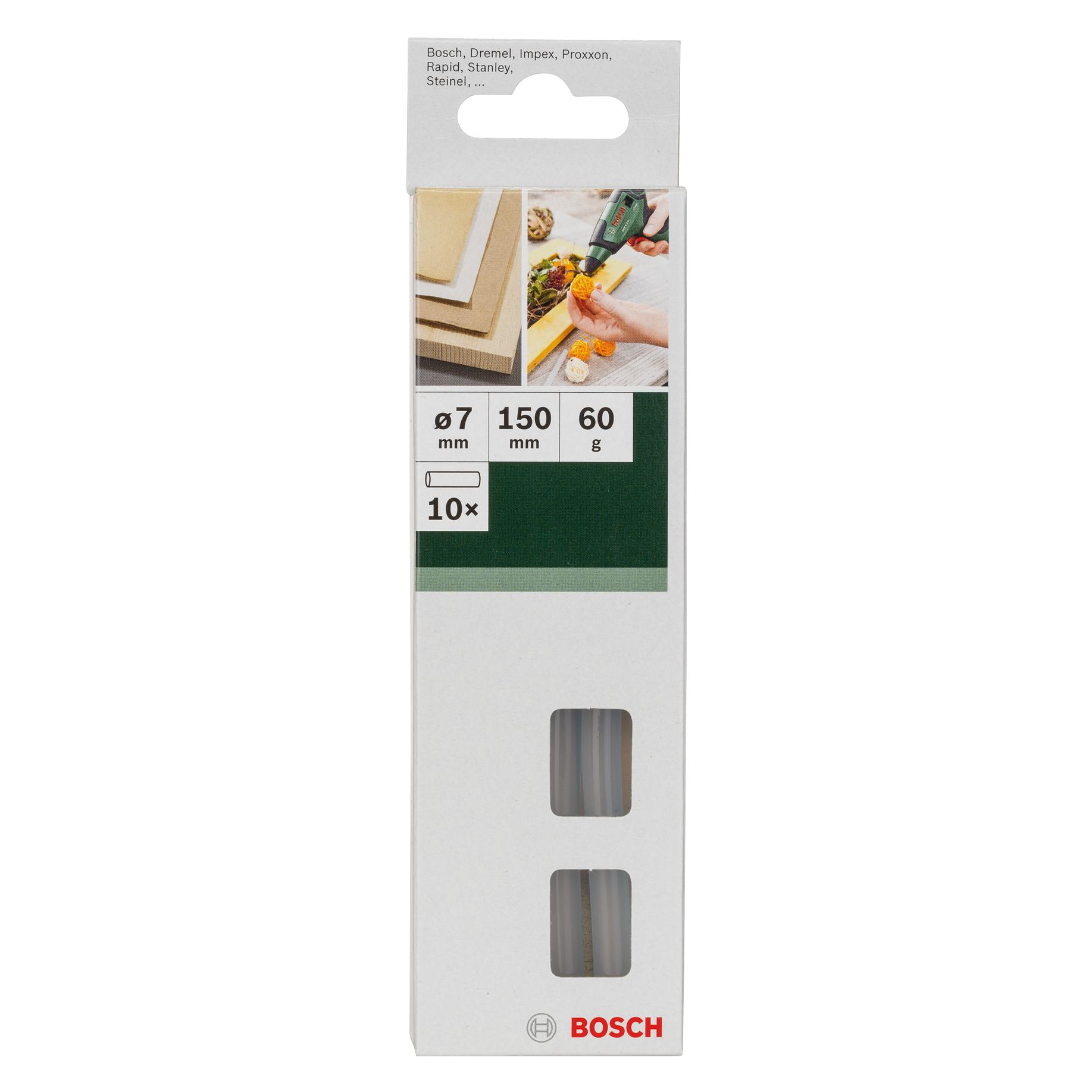 Bosch Zubehör 10-tlg. Klebestick-Set Cristal (2609256A04)