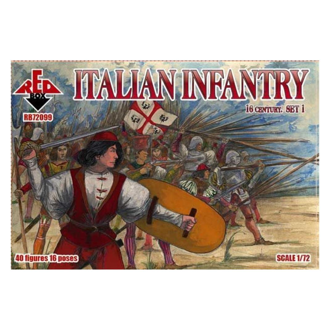 Red Box Italian infantry, 16th century, set 1 (RB72099)