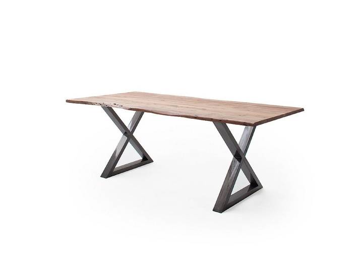 freiraum Baumkantentisch Calabria, in Akazie natur / antik - 180x76,5x90 (BxHxT)