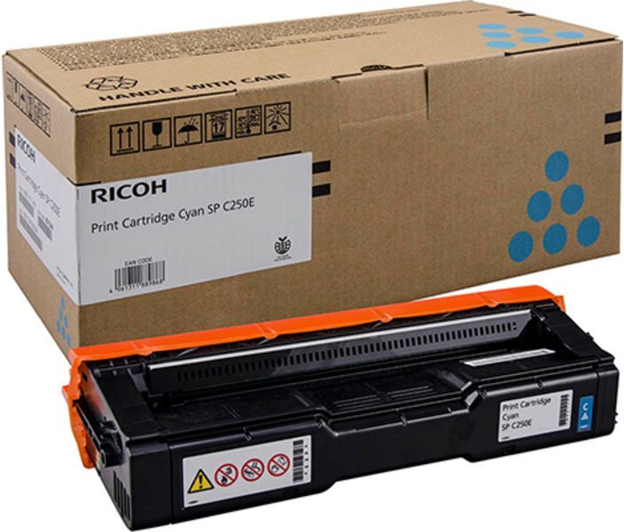 Ricoh 407544 (SP C250E) - Cyan - Toner