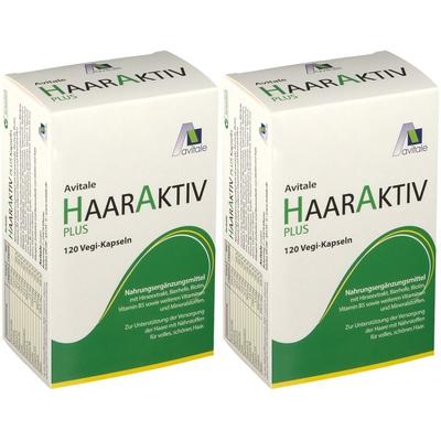 Haaraktiv Plus Vegi-Kapseln 2x 2x120 St Kapseln