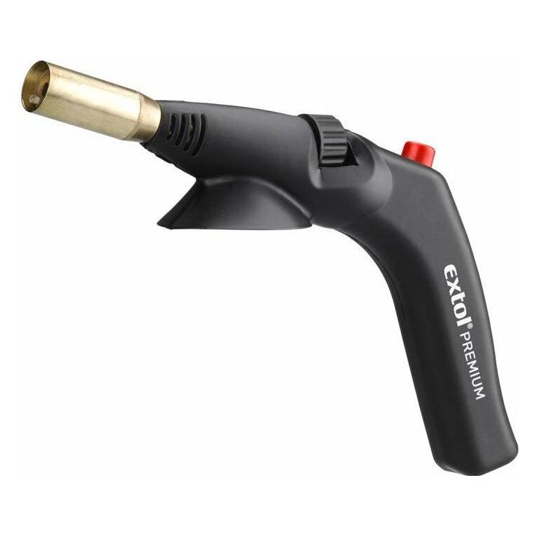 Extol Brenner mit Piezo-Zündung, Gaskartusche, EN417, EU-Gewinde 7/16, ø 20mm, 1,7kWh (EX8848100)