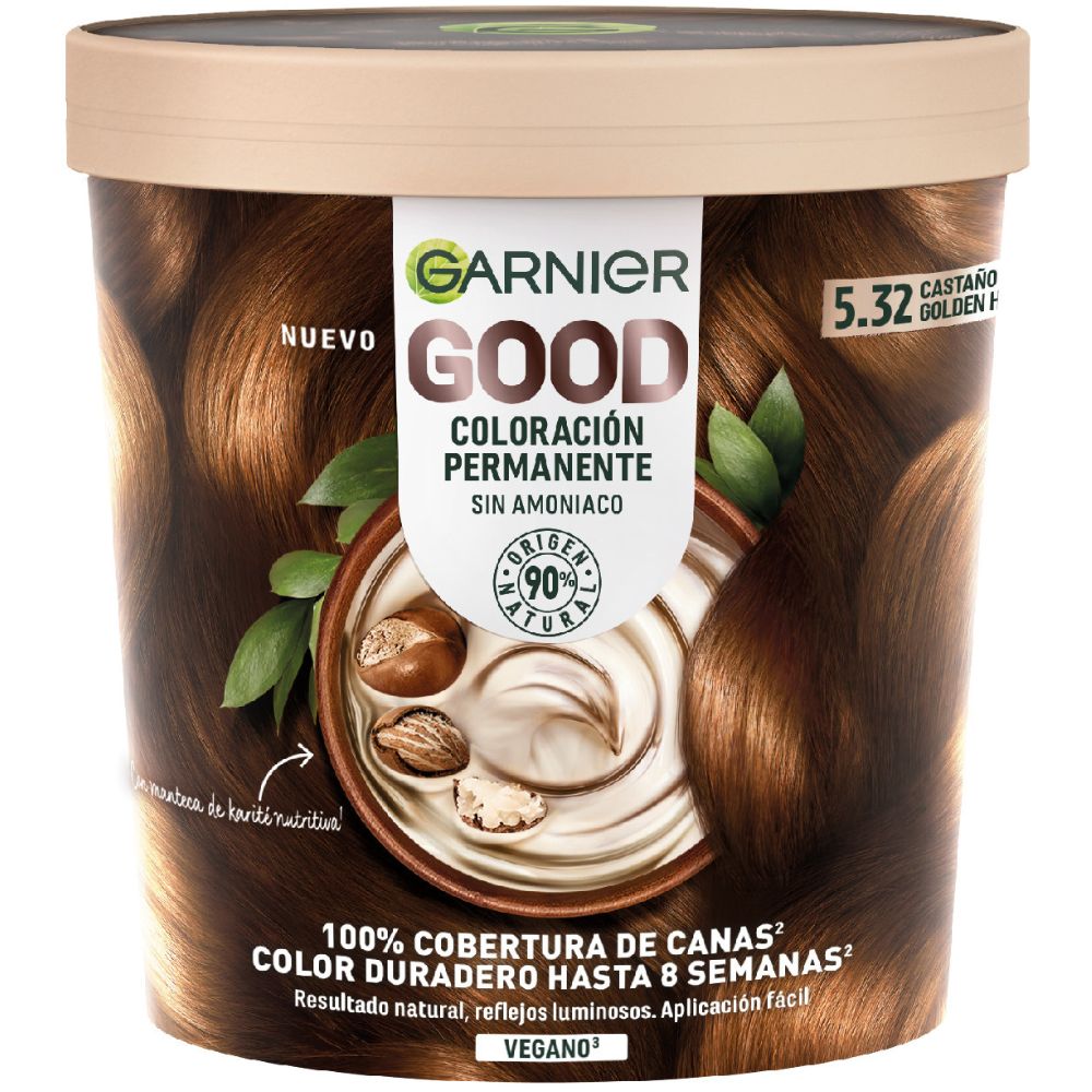 Garnier Good Ammonia-Free Permanent Hair Color 160mL 5.32 Burnished Sunset