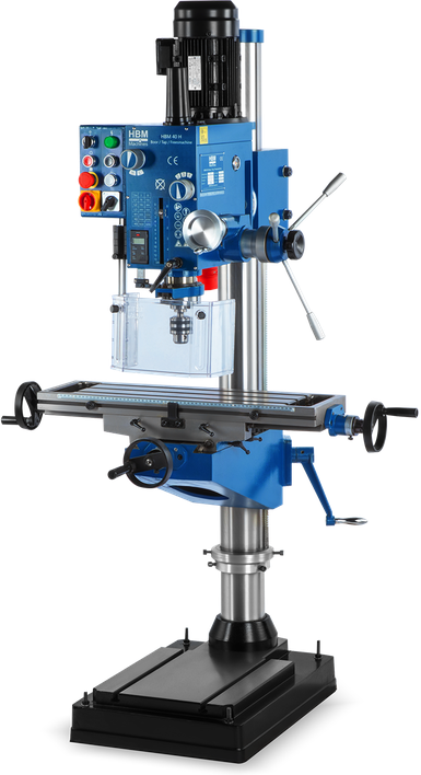 HBM Bohr-Fräsmaschine mit Gewindeschneidfunktion, 40 mm, 400 V