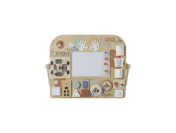 vertbaudet Lernspielzeug Activity-Board, Holz FSC®, Breite: 58cm