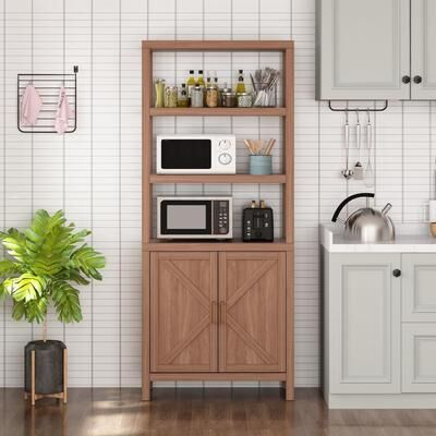 Yun 5 Tier Corner Bookshelf, Industrial Bookshelve