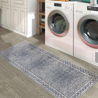 "SussexHome Washable Ultra Thin Laundry Room Rug Runner - 20"" x 59"""