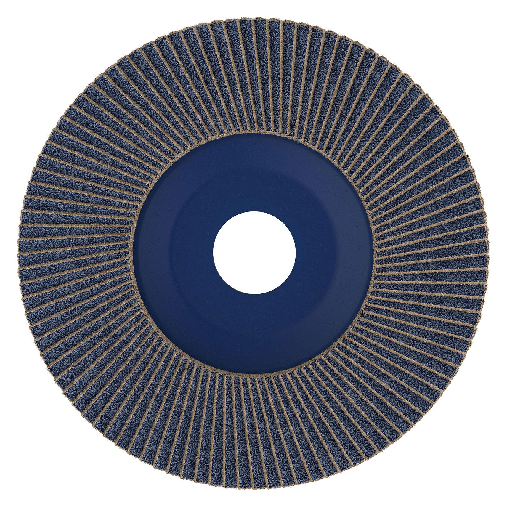 Bosch Professional Zubehör PRO X571 Fächerschleifscheibe, 125 mm, G120 (120) (2608607341)
