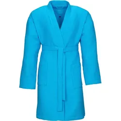 Vossen Unisex-Bademantel Rom turquoise XL