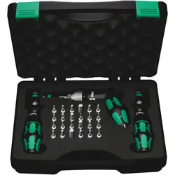 Wera 7445/46/47 Kraftform Drehmomentschraubendreher-Satz 2,5-55,0 in.lbs., 27-teilig - 05350451001