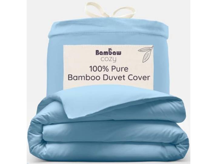 Bamboe dekbedovertrek kingsize koel houden in bed hypoallergeen beddengoed Bambaw