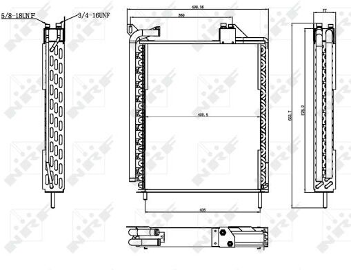 Nrf Kondensator, Klimaanlage Easy Fit 35371