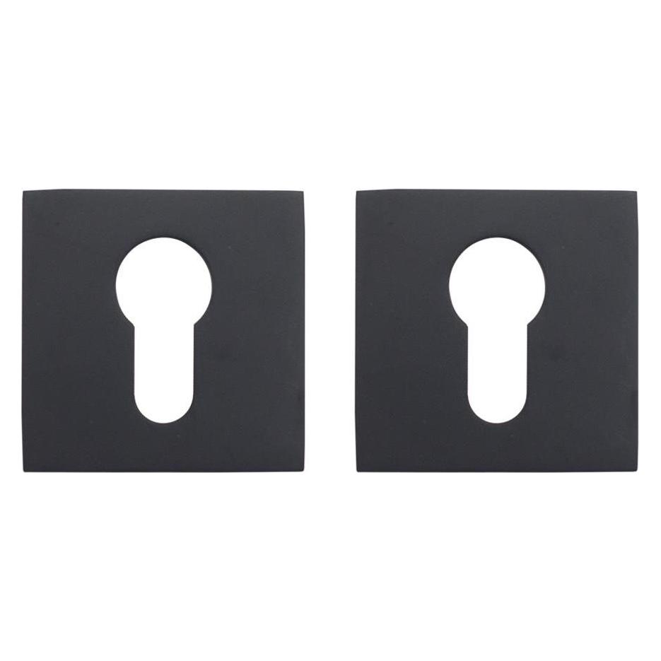 MP Collar For Door Cylinder Muz-40-Pz Black (Türgarnitur, Türgriff) (42462429)