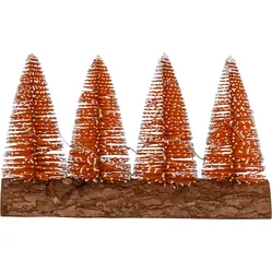 I-GLOW LED-Tannenbaum 3er/4er - herbstliches Orange