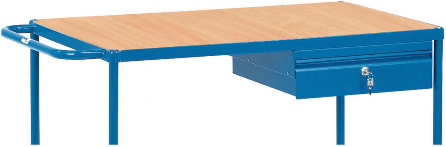 fetra Stahlblechschublade (Zubehör für Tischwagen) 500 und 1000kg (2149)