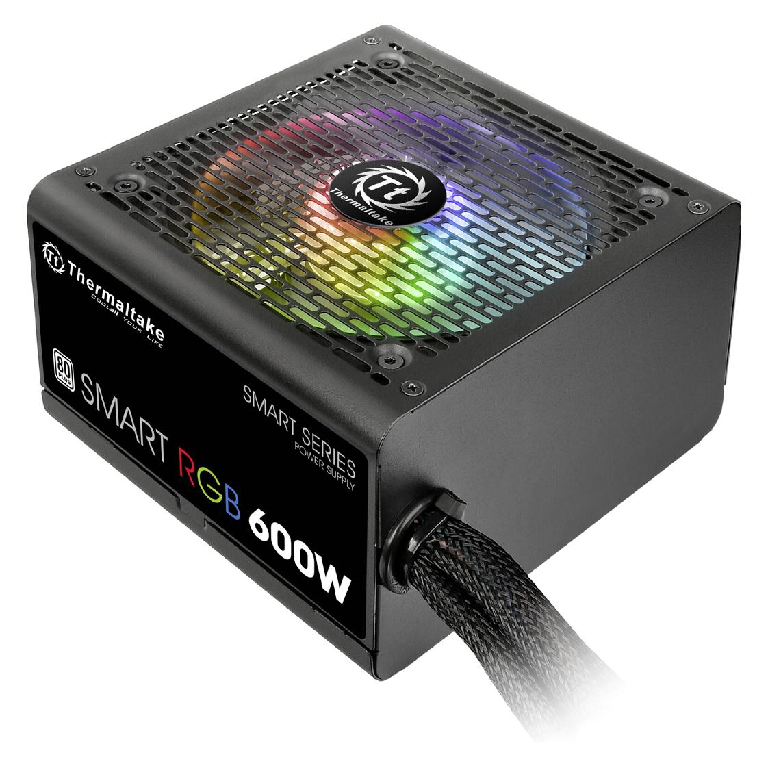 Thermaltake Smart RGB (600 W) (PS-SPR-0600NHSAWE-1)