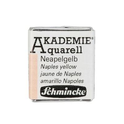 Schmincke Akademie Aquarell 1/2 Näpfchen, Neapelgelb