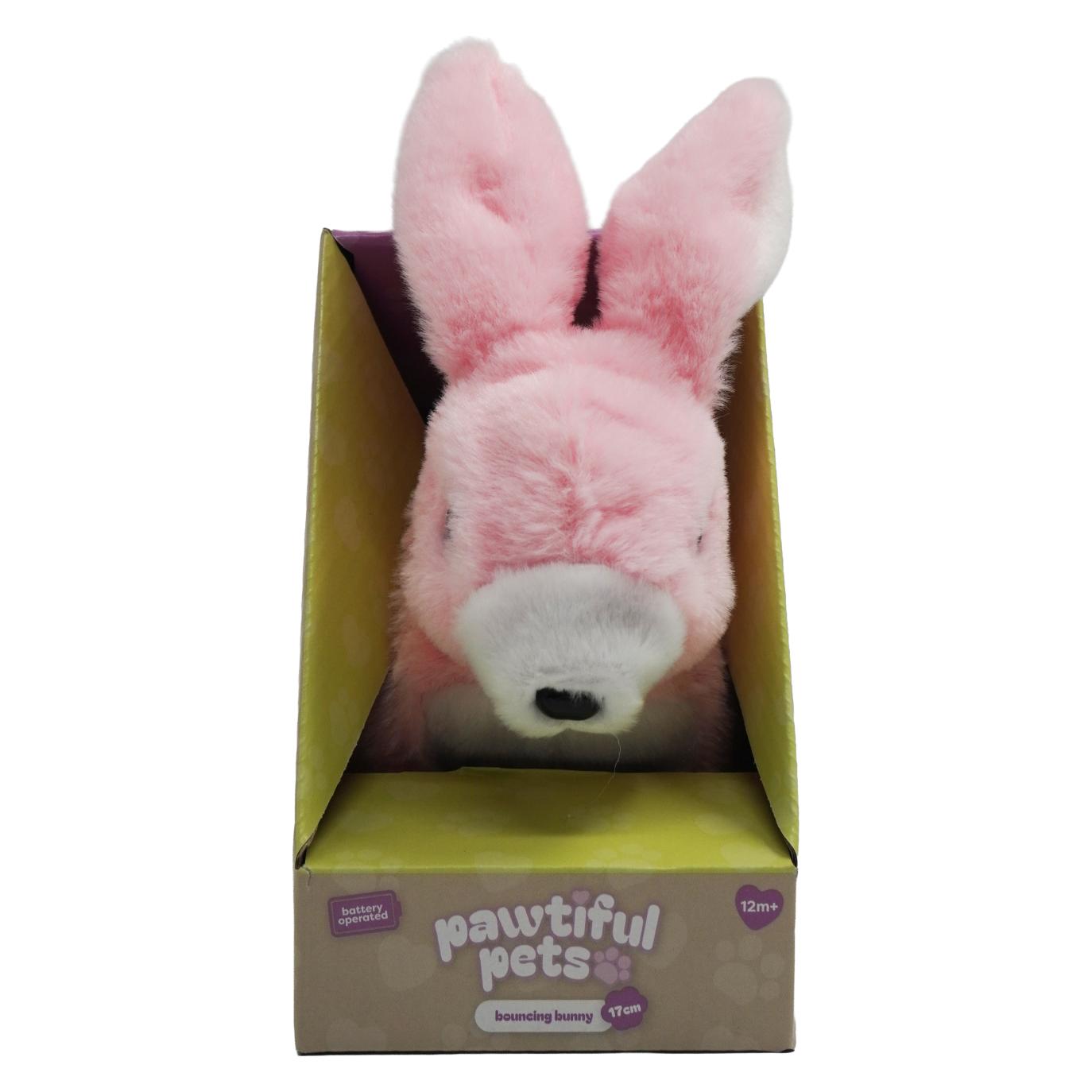 Pawtiful Pets Bouncing Bunny 17cm asst. (17 cm) (AMOS508003)