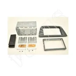 Doppel-DIN 2-DIN Radioblende Seat Altea Toledo 5P 5PN Autoradio Blende dunkel...