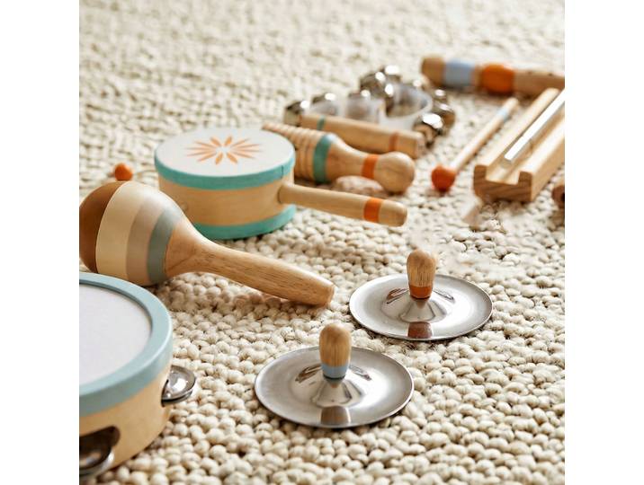 AIYAPLAY Set Percussions Enfants Bois Montessori