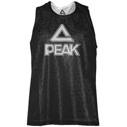 PEAK Iowa wendbares Basketballtrikot 20336 - schwarz/weiss 3XS