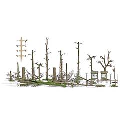 Busch Totholz-Set 1852 Baum-Bausatz 15 bis 50 mm 1 Set