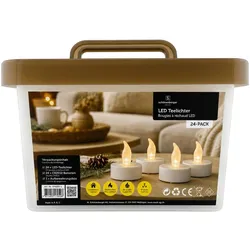 2x Schönenberger, LED Kerzen, LED Teelicht 24er Pack (24x)