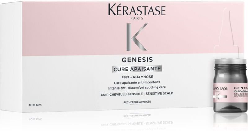 Kérastase Genesis Cure Apaisante cure pour cheveux 10x6 ml