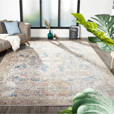 KALATY Reserve Soft Blue Persian Area Rug