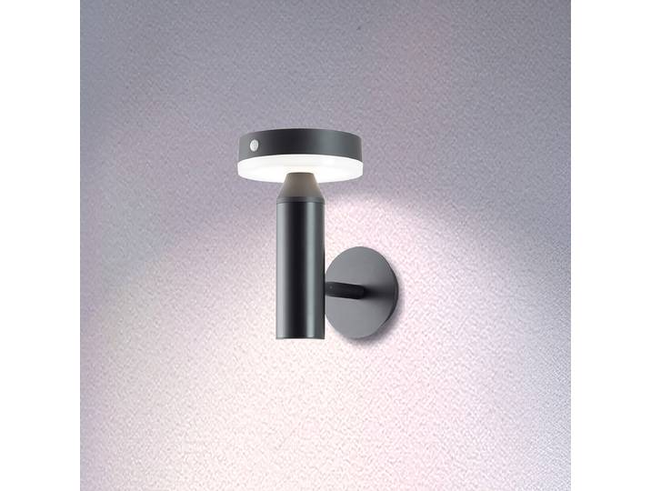 Applique murale à LED 13 x 21 x 19cm Noir