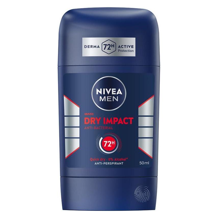 NIVEA Men Dry Impact Antiperspirant Stick 50ml (Stick) (40183246)