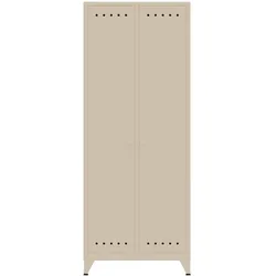 Fern Kleiderschrank | inkl. einem festen Fachboden und Kleiderstange - 643 sand