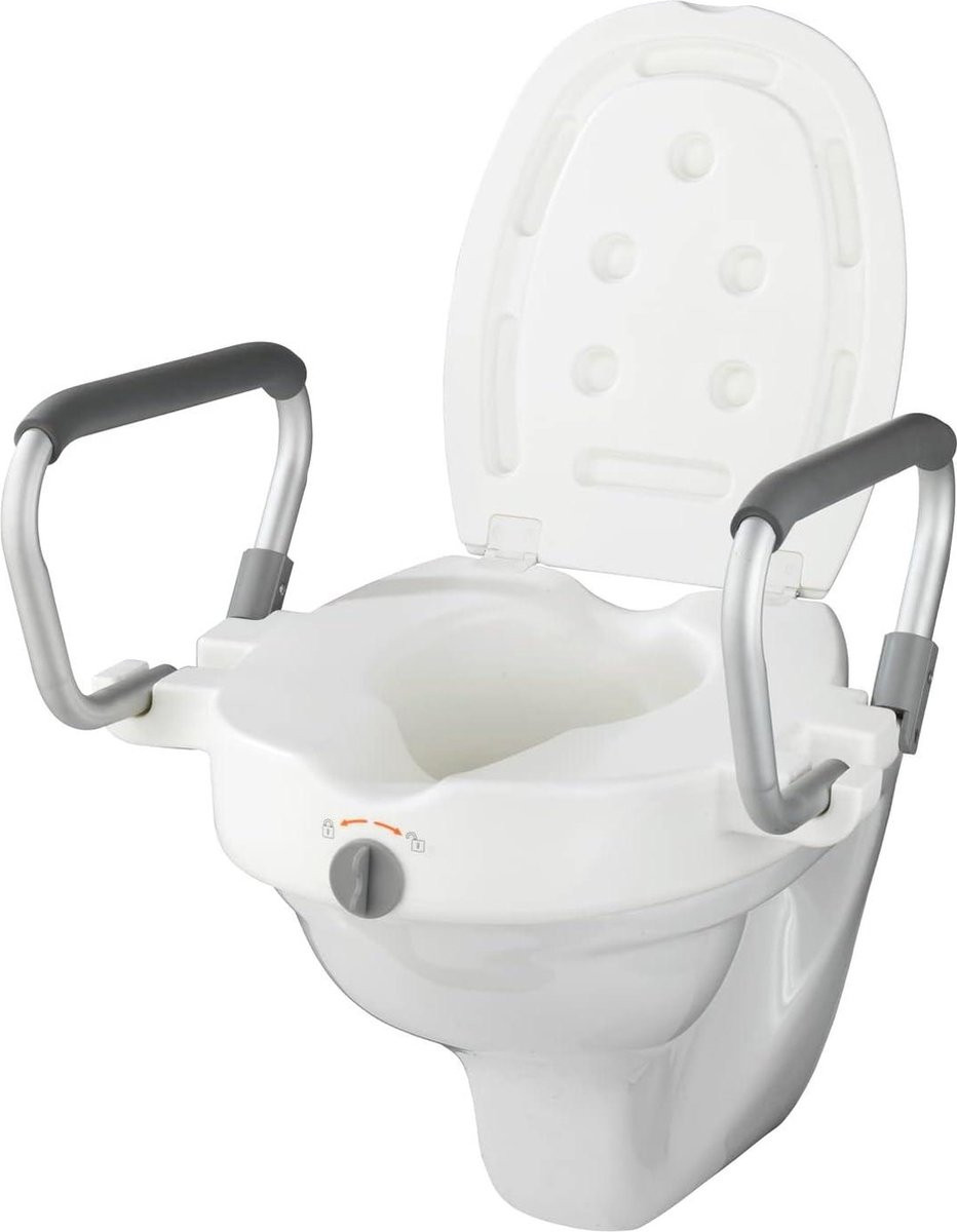 Secura WC-verhoger met stützgriffen