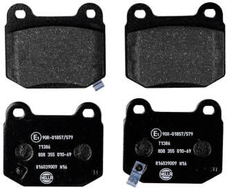 HELLA 8DB 355 010-691 Brake pad set