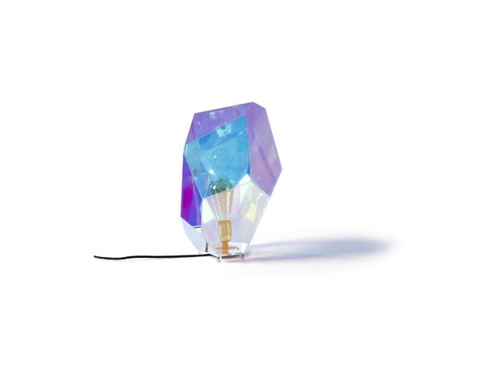Lampe de table en métal multicolore, E27, 1 ampoule - Bold Monkey